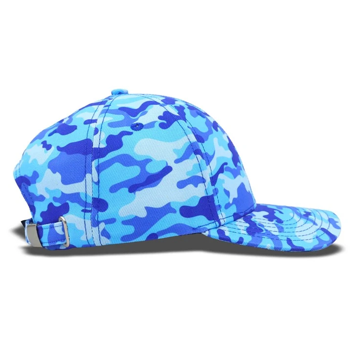 Purple And Blue Water Ripple Dad Hat